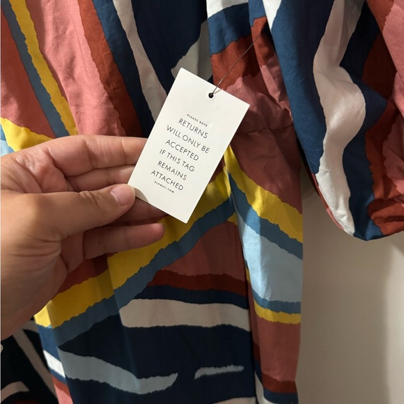 Colorful Geometric Patterned Dress - Picture 3 of 4